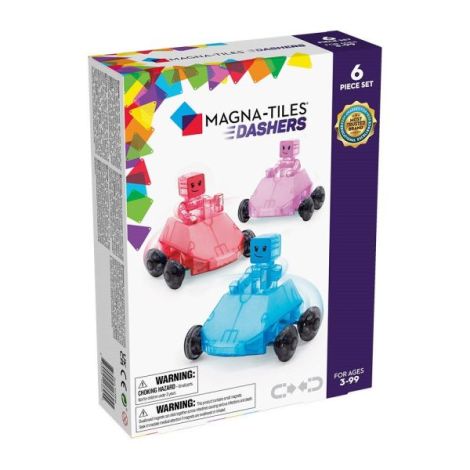 MAGNA-TILES Dashers, set magnetic 6 piese - imagine 8